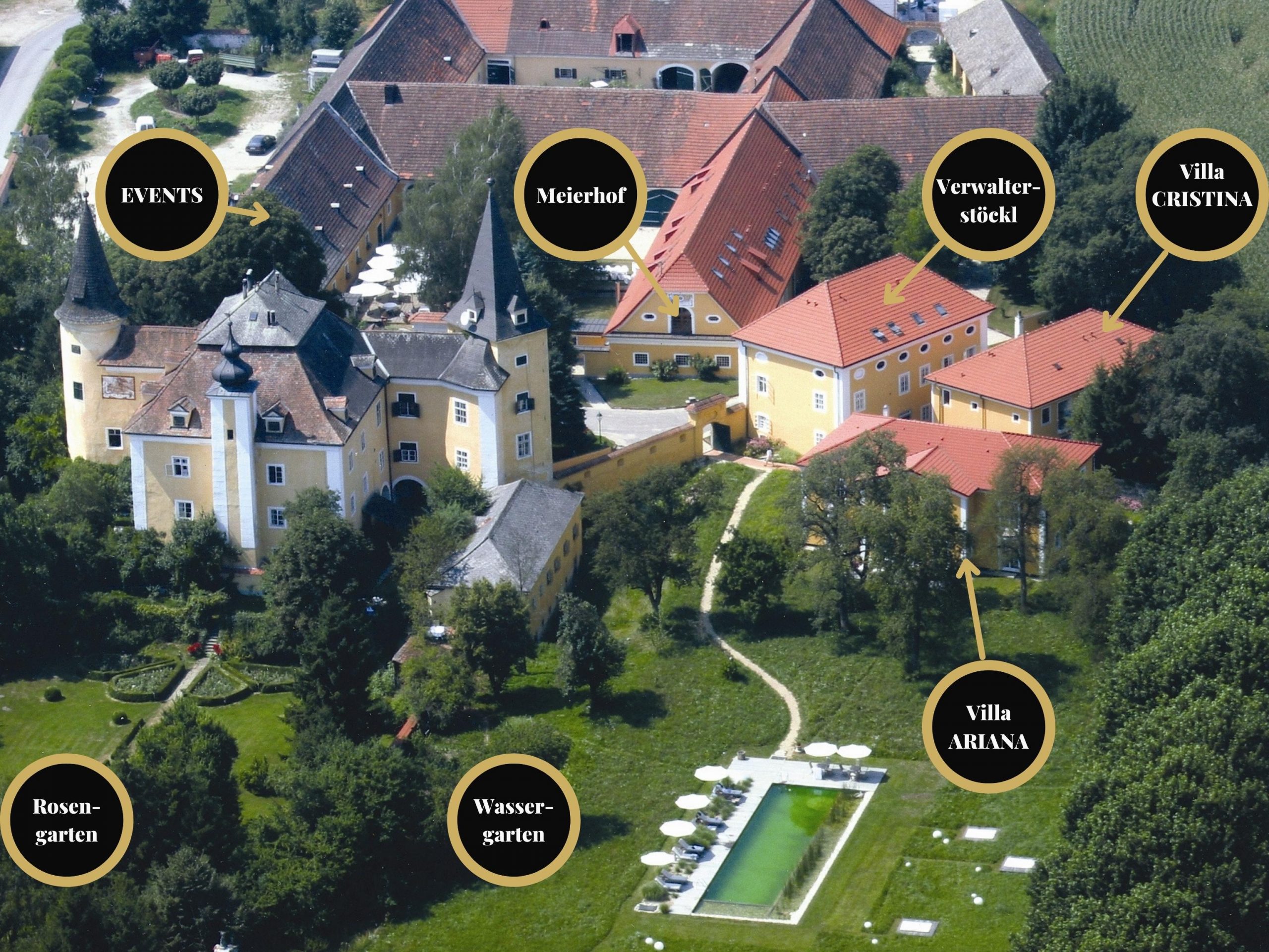 Hotel Schloss Mühldorf Übersichtsplan